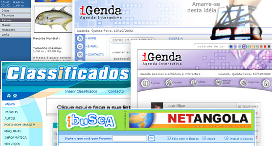 Portal IAngola para Netangola Sistec
