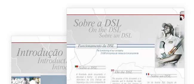 DSL Angola – Brochura de Luxo