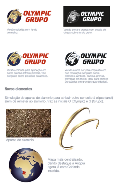 Rebranding Olympic Grupo Angola