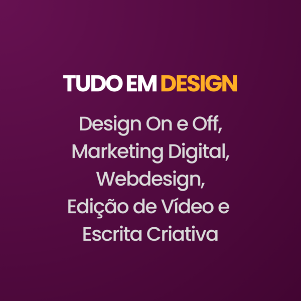 40h em Design, Marketing e Tecnologia